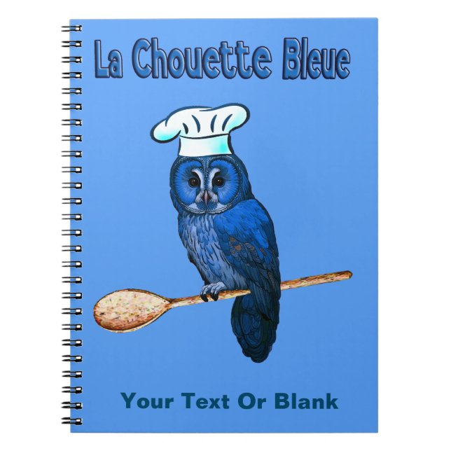 Cuaderno Café La Chouette Bleue (Frente)