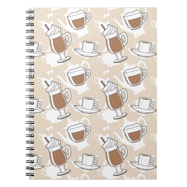 Cuaderno Café, modelo dulce (Frente)