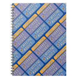 Cuaderno Café o cafeína