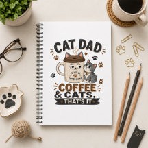 Café Papá Gato Y Gatos Eso Es Todo Divertido Papá