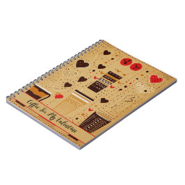 Cuaderno Café Para Mis Corazones De Café Personalizado De S