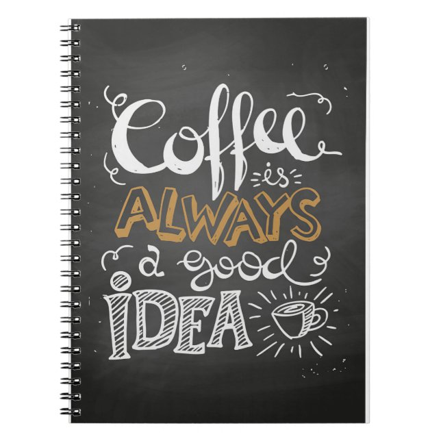 Cuaderno Café Para Una Buena Idea (Frente)