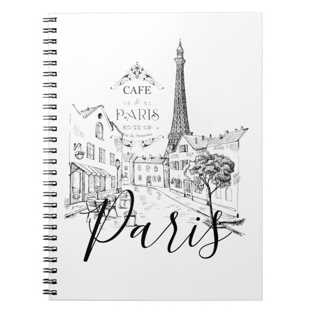 Cuaderno Cafe Paris (Frente)