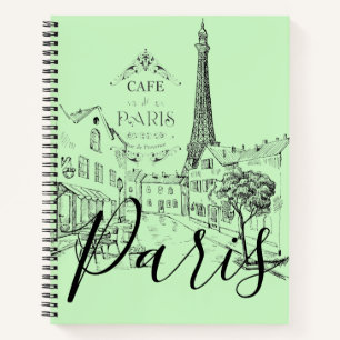 Cuaderno Cafe Paris