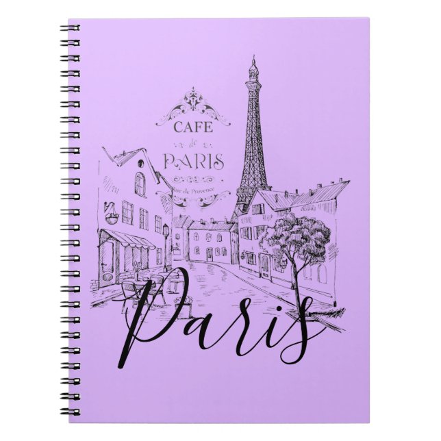 Cuaderno Cafe Paris Notebook (Frente)