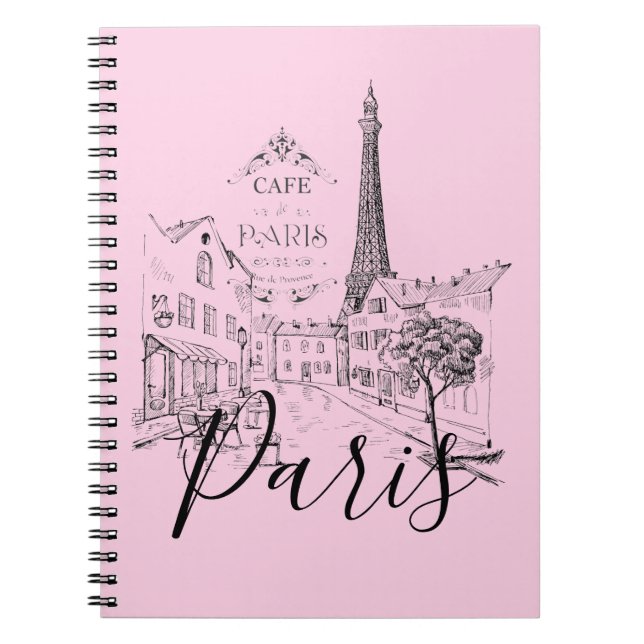 Cuaderno Cafe Paris Notebook (Frente)