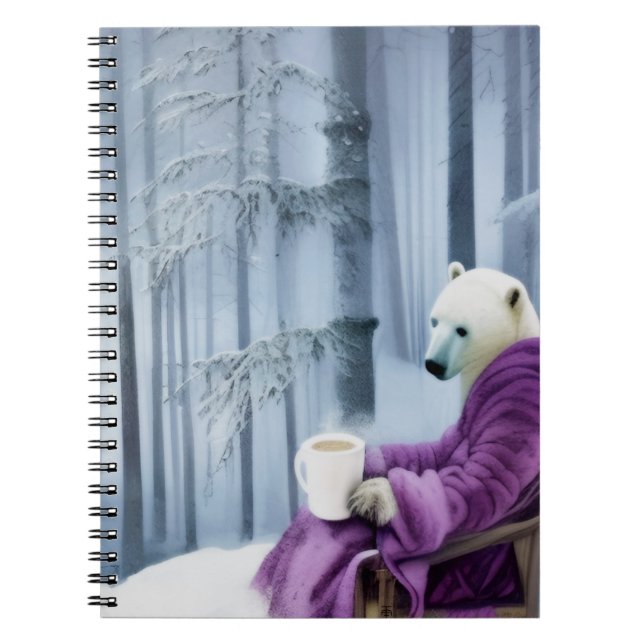 Cuaderno Café Polar Beber Oso (Frente)
