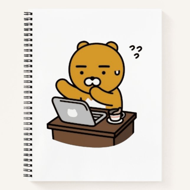 Cuaderno Café Ryan trabajador (Anverso)