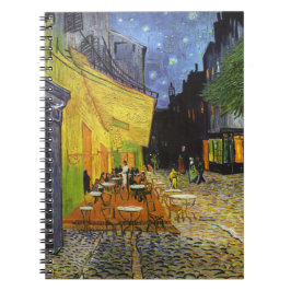 Cuaderno Café Terrace de noche de van Gogh
