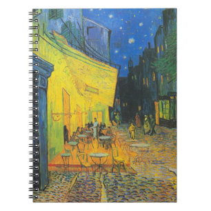 Cuaderno Café Terraza de Noche de Vincent Van Gogh