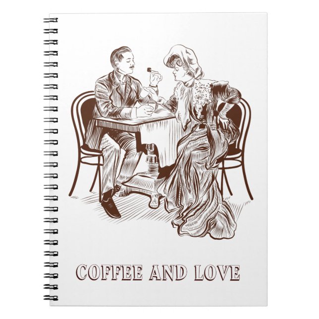 Cuaderno Café y amor (Frente)