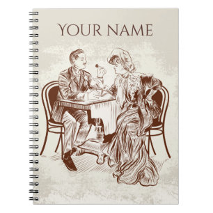 Cuaderno café y amor