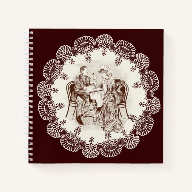 Cuaderno café y amor (Anverso)