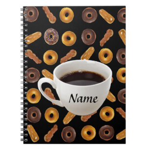 Cuaderno Café y anillos de espuma adaptables