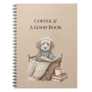 Cuaderno Café y una buena cesta para perros