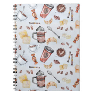 Cuaderno Cafeína de café de la cafeína