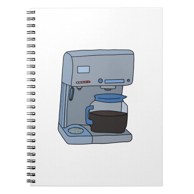 Cuaderno Cafetera Maker (Frente)