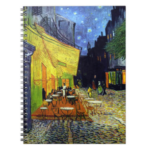 Cuaderno Cafetería por la noche de Vincent Van Gogh