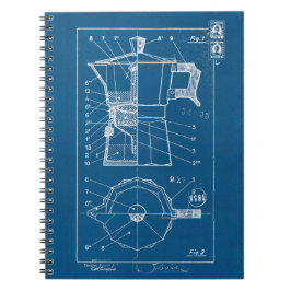 Cuaderno Cafetiere moka expresso bialetti