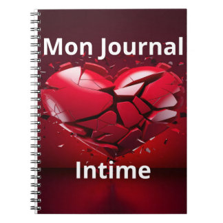 Cuaderno Cahier à spirale de Mon Journal Intime