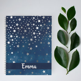 Cuaderno Caída de las estrellas plateadas Celestial Persona