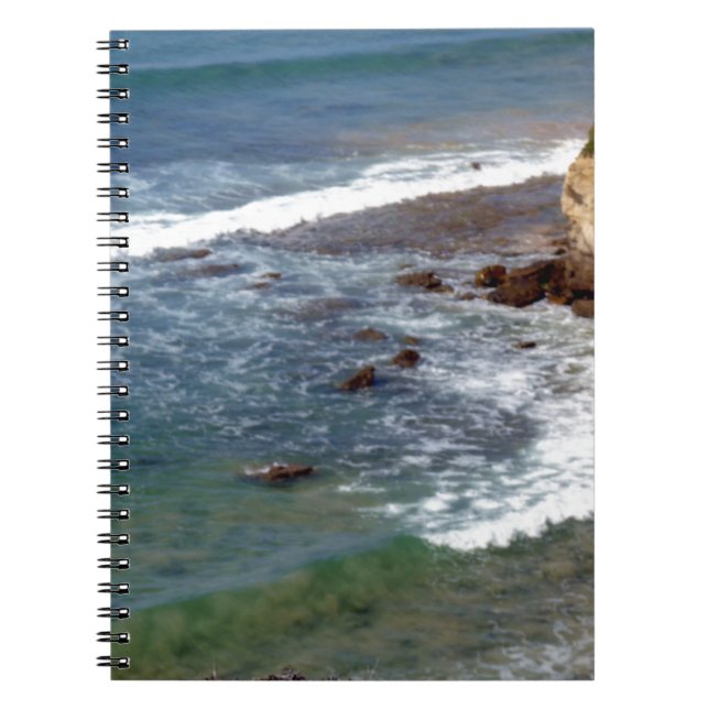 Cuaderno Caída de las olas oceánicas (Frente)