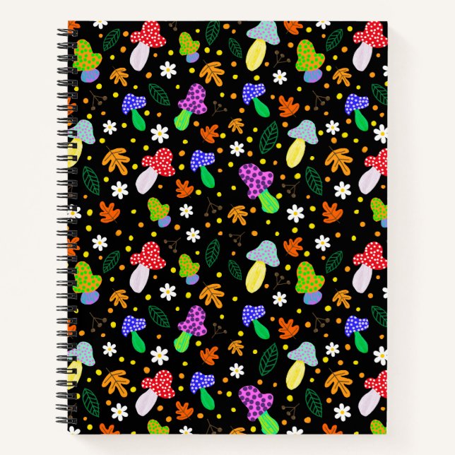 Cuaderno Caída en otoño (Anverso)
