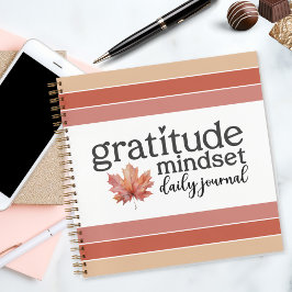 Cuaderno Caída "Gratitude Mindset Daily Journal"
