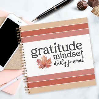 Cuaderno Caída "Gratitude Mindset Daily Journal"