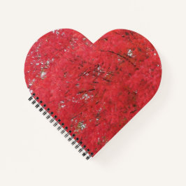 Cuaderno Caída naranja deja bloc de notas