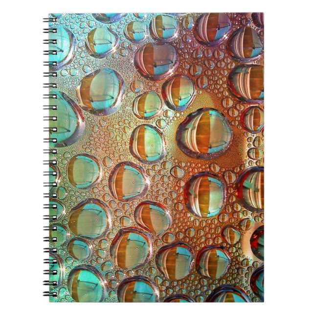 Cuaderno Caídas en arco iris (Frente)