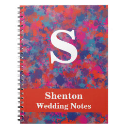 Cuaderno Caídas rojas, azules y rosadas Resumen personal