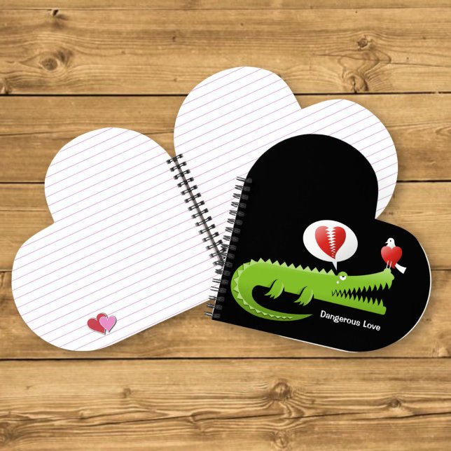 Cuaderno Caimán enamorado (Subido por el creador)