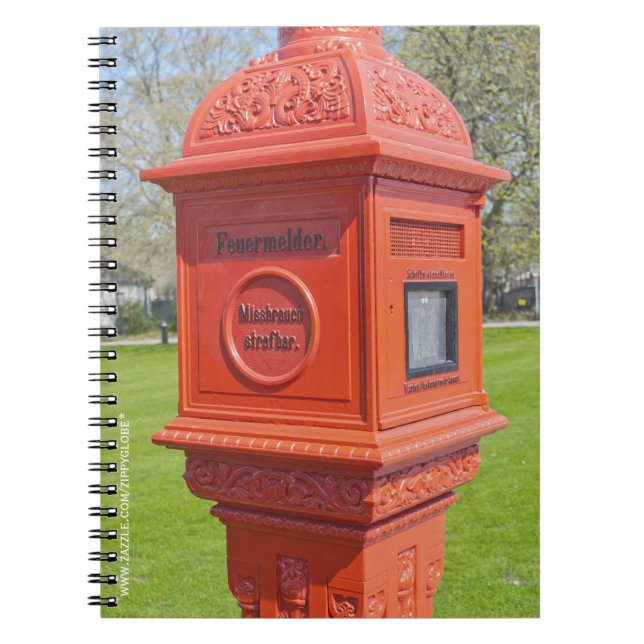 Cuaderno Caja de Alarma de Incendios (Frente)