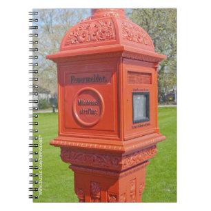 Cuaderno Caja De Alarma Firme