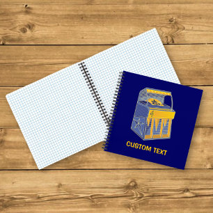 Cuaderno Caja de música retro