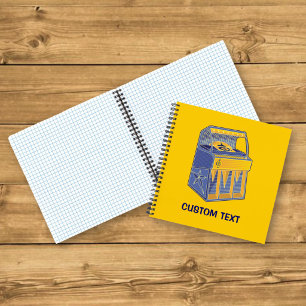 Cuaderno Caja de música retro