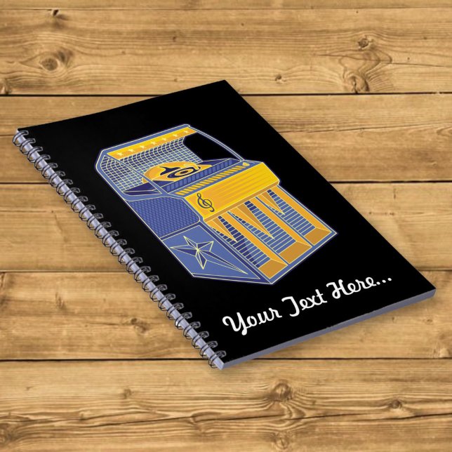 Cuaderno Caja de música retro (Subido por el creador)