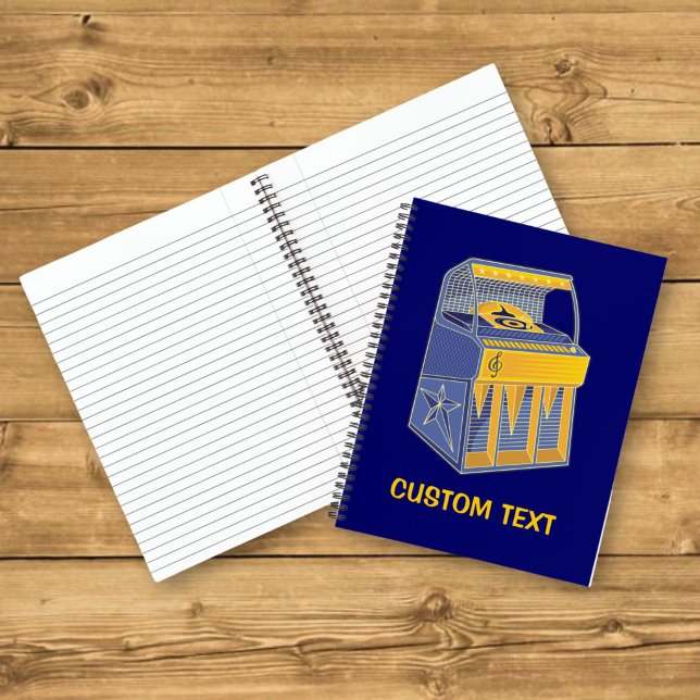 Cuaderno Caja de música retro (Subido por el creador)