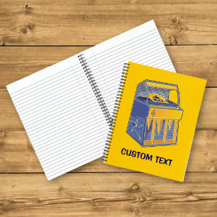 Cuaderno Caja de música retro