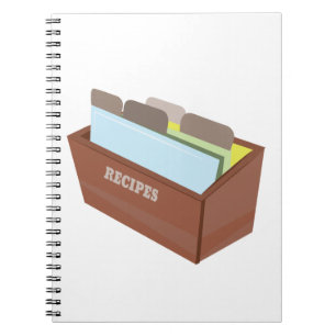 Cuaderno Caja de recetas