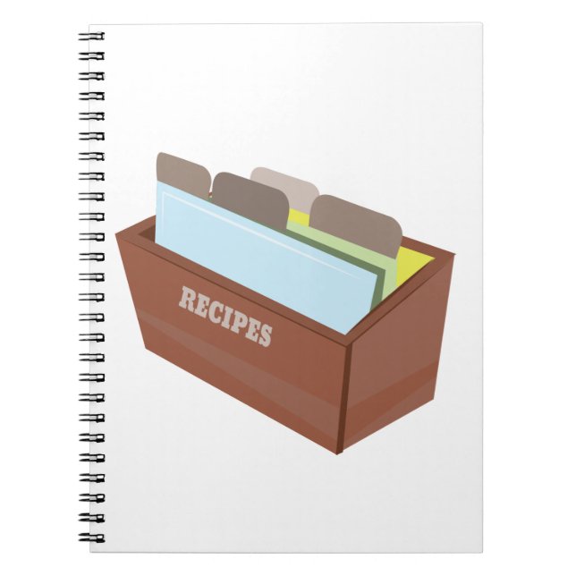Cuaderno Caja de recetas (Frente)
