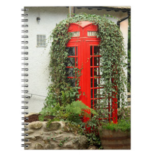 Cuaderno Caja de teléfonos rojos