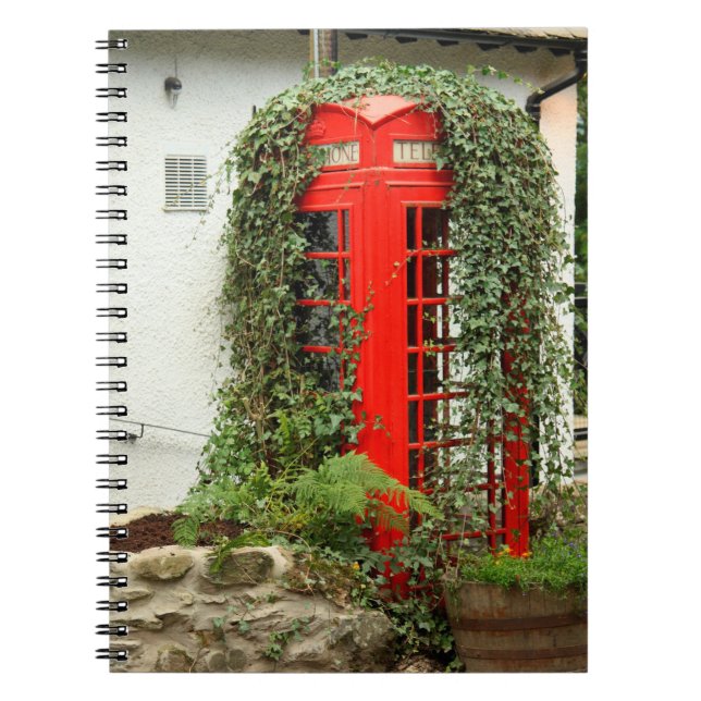 Cuaderno Caja de teléfonos rojos (Frente)