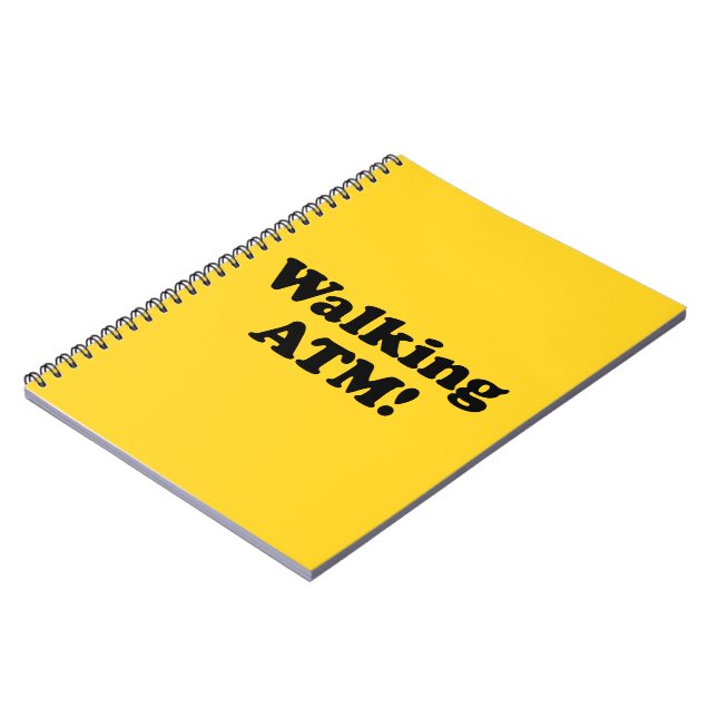 Cuaderno ¡Cajero automático a pie! (Lado Izquierdo)