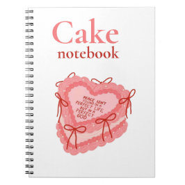 Cuaderno Cake Baking Journal for Favorite Recipes