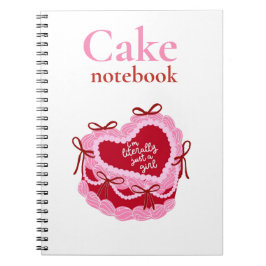 Cuaderno Cake Recipe Journal for Baking Lovers