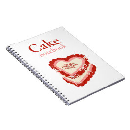 Cuaderno Cake Recipe Notebook for Home Bakers