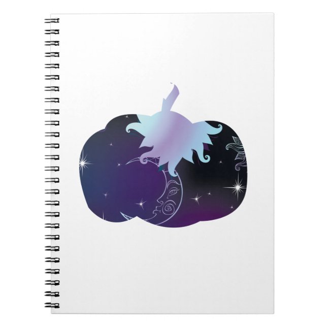 Cuaderno Calabaza azul oscuro (Frente)