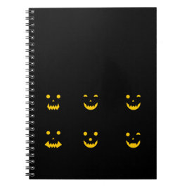 Cuaderno Calabaza brillante enfrenta Halloween